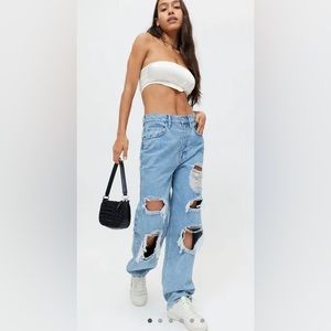 BDG Vintage Feel High-Waisted Baggy Jean